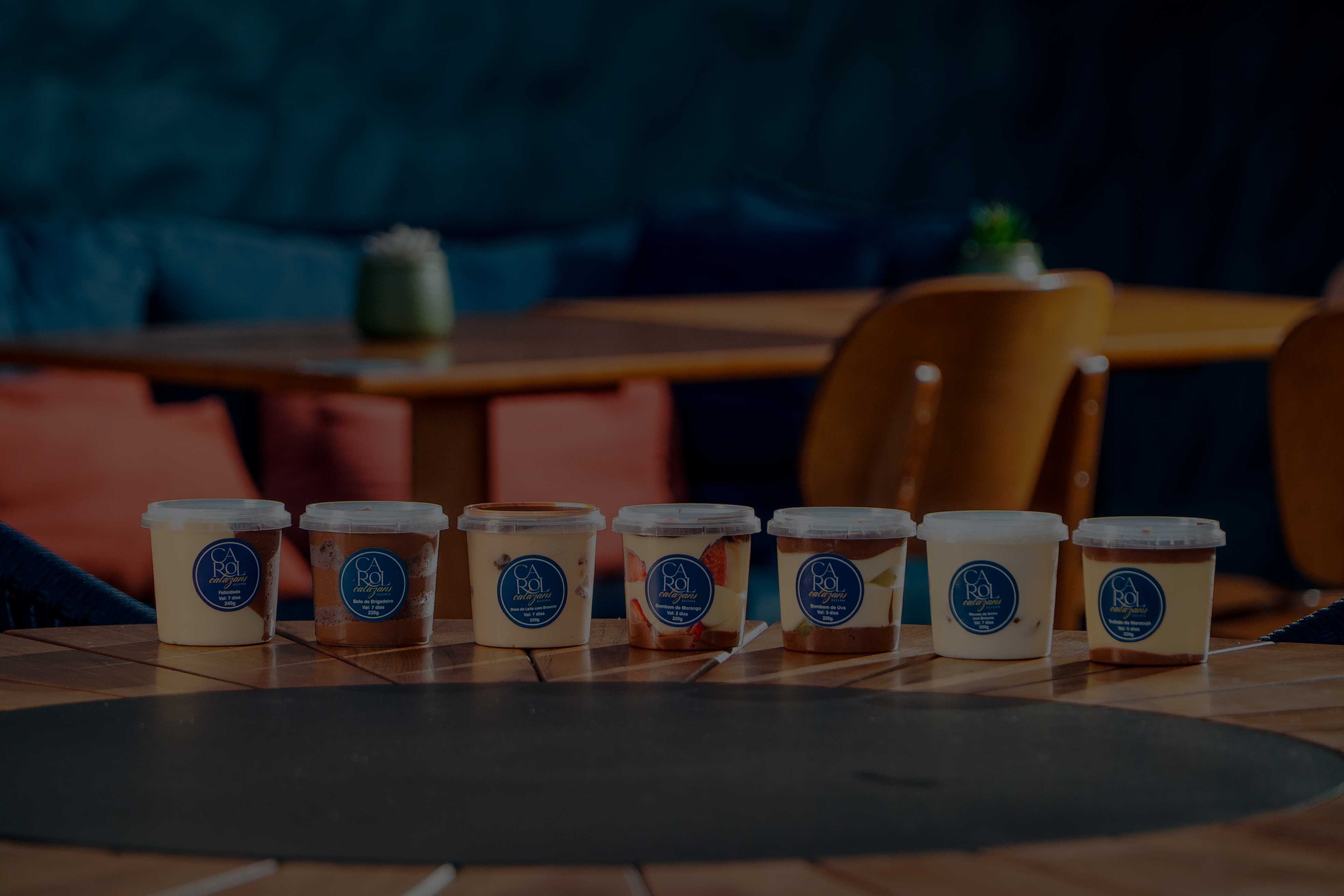 Potes recheados com muito sabor e carinho.